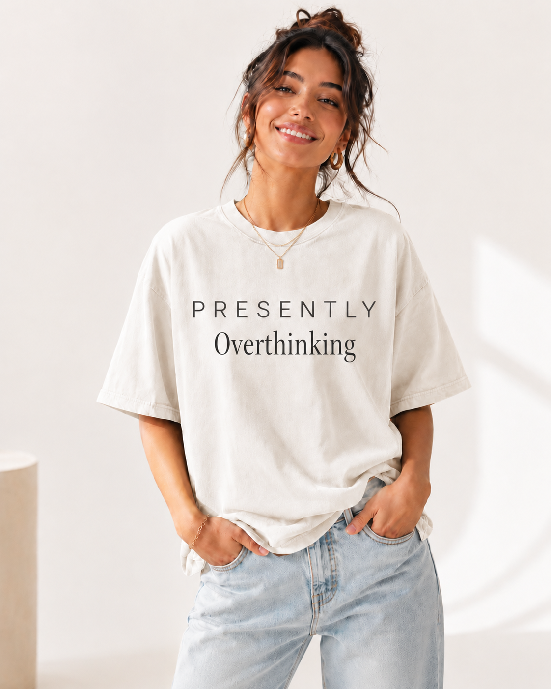 Overthinking, But Make It Cute Tee
